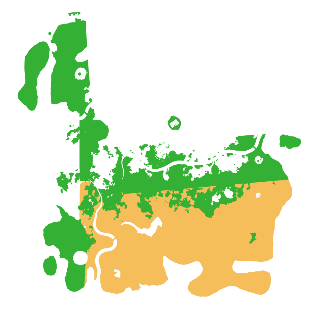 Biome Rust Map: Procedural Map, Size: 4000, Seed: 37911104