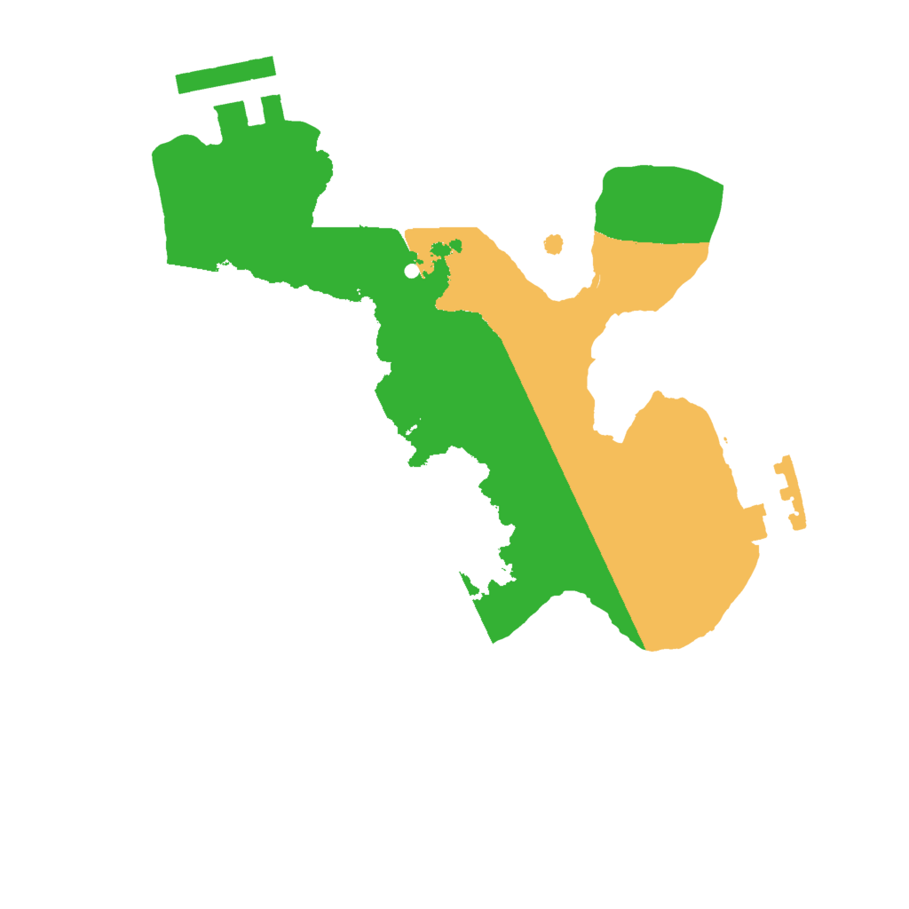 Biome Rust Map: Procedural Map, Size: 1850, Seed: 511451178