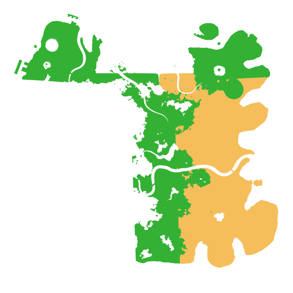 Biome Rust Map: Procedural Map, Size: 4000, Seed: 75986358