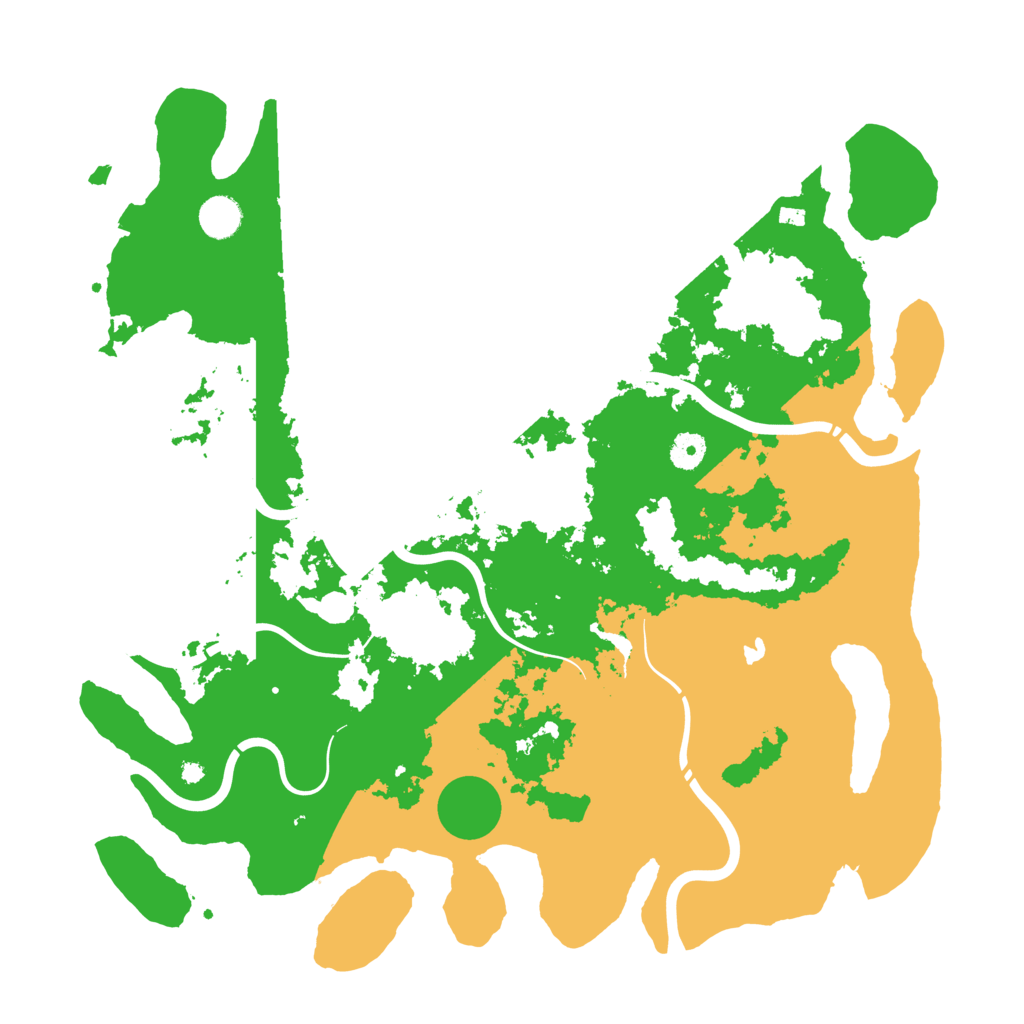Biome Rust Map: Procedural Map, Size: 4250, Seed: 308670667