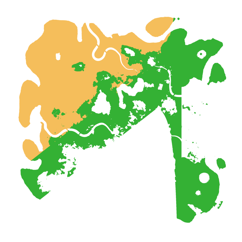 Biome Rust Map: Procedural Map, Size: 4250, Seed: 850380795