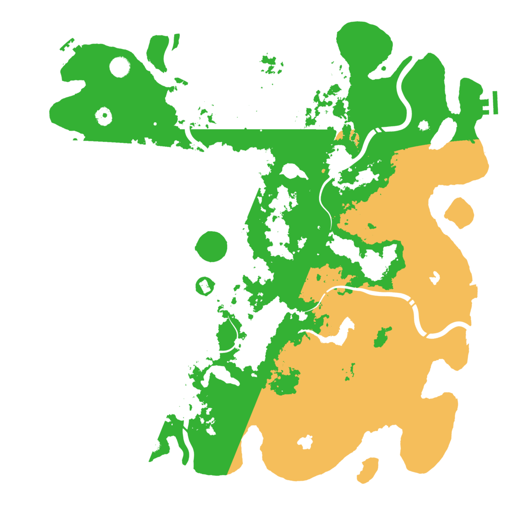 Biome Rust Map: Procedural Map, Size: 4500, Seed: 858590967