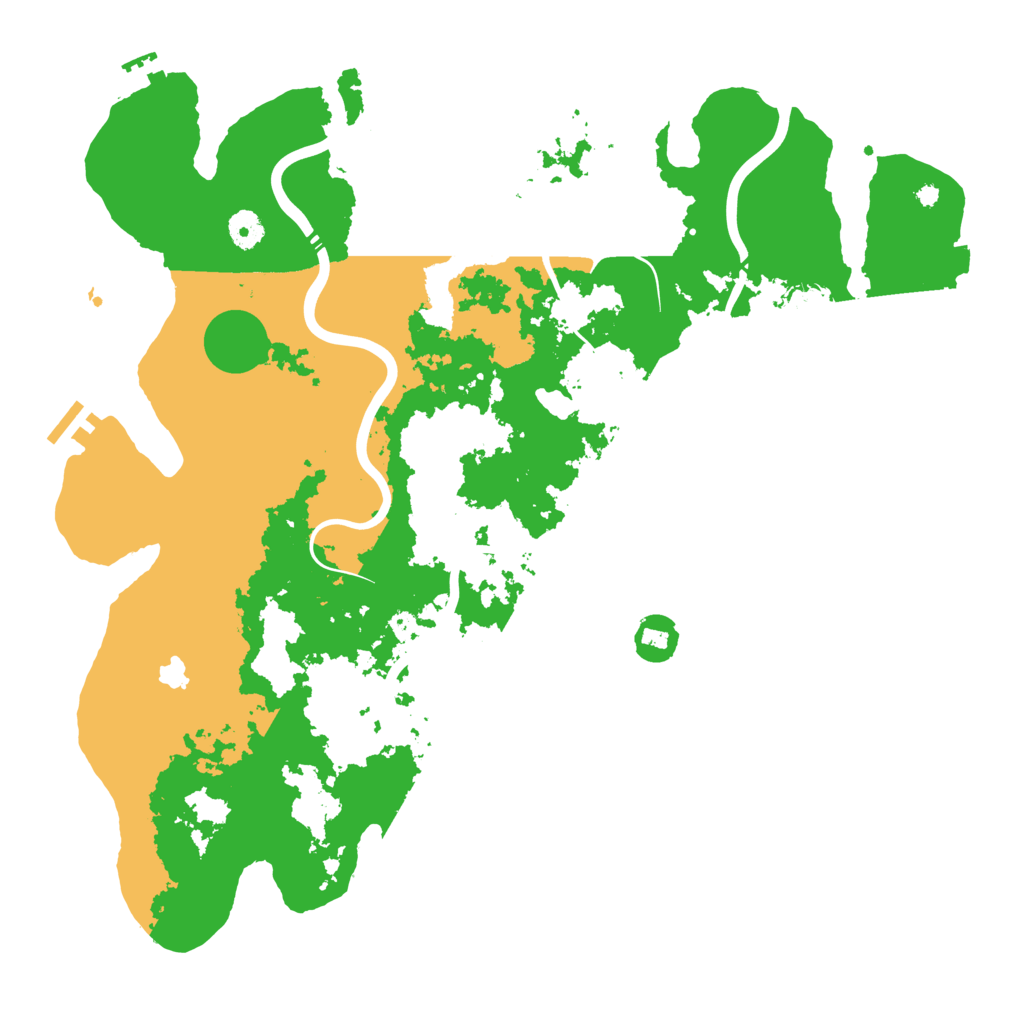 Biome Rust Map: Procedural Map, Size: 4250, Seed: 9475185