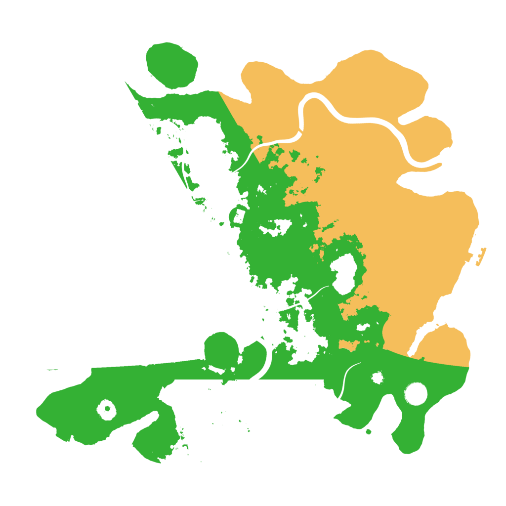 Biome Rust Map: Procedural Map, Size: 3900, Seed: 1709678253