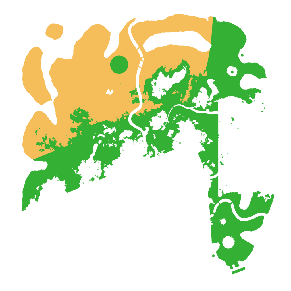 Biome Rust Map: Procedural Map, Size: 4250, Seed: 938162498