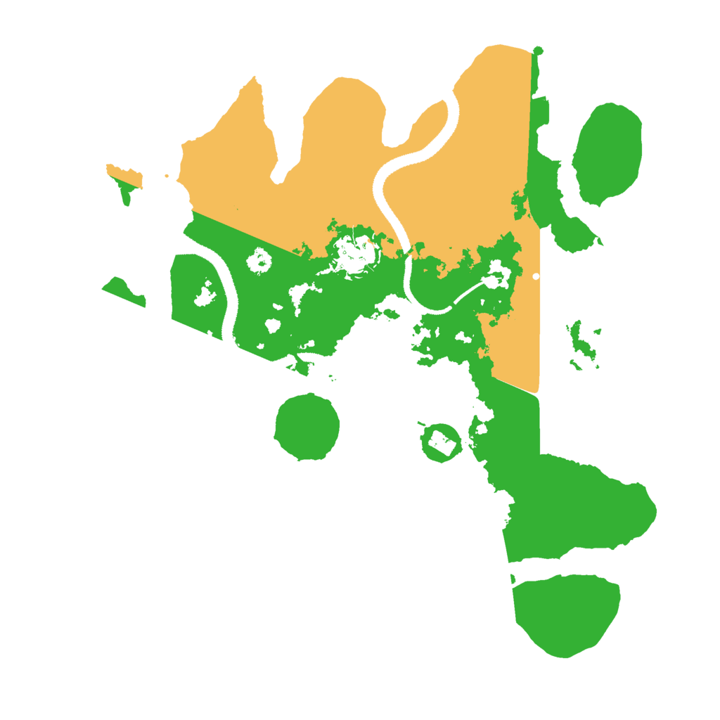 Biome Rust Map: Procedural Map, Size: 3000, Seed: 585146398