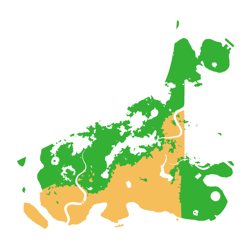Biome Rust Map: Procedural Map, Size: 4450, Seed: 1106210892