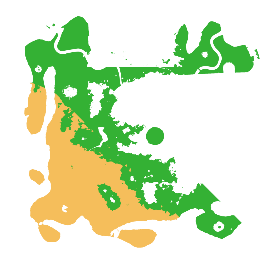 Biome Rust Map: Procedural Map, Size: 4000, Seed: 490842899