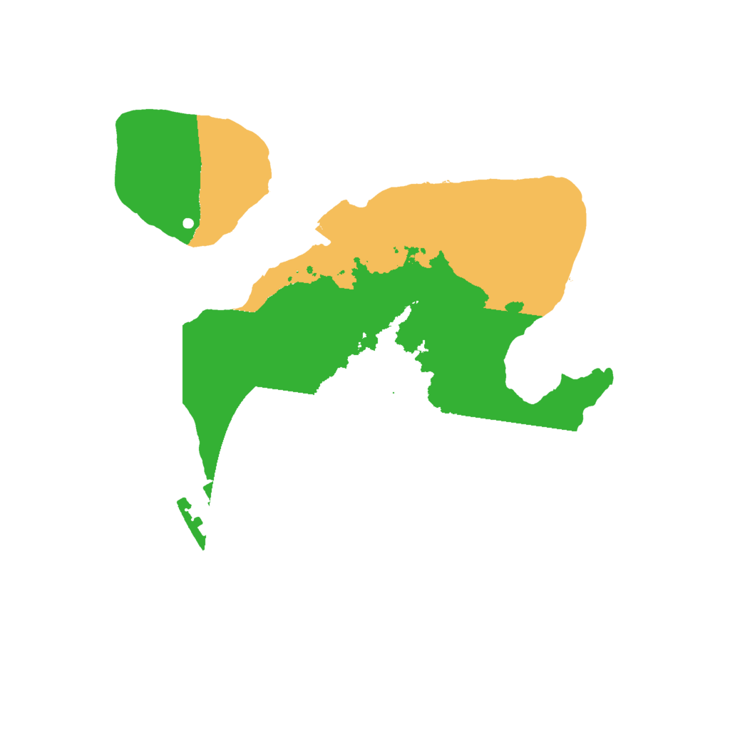 Biome Rust Map: Procedural Map, Size: 2000, Seed: 76885579