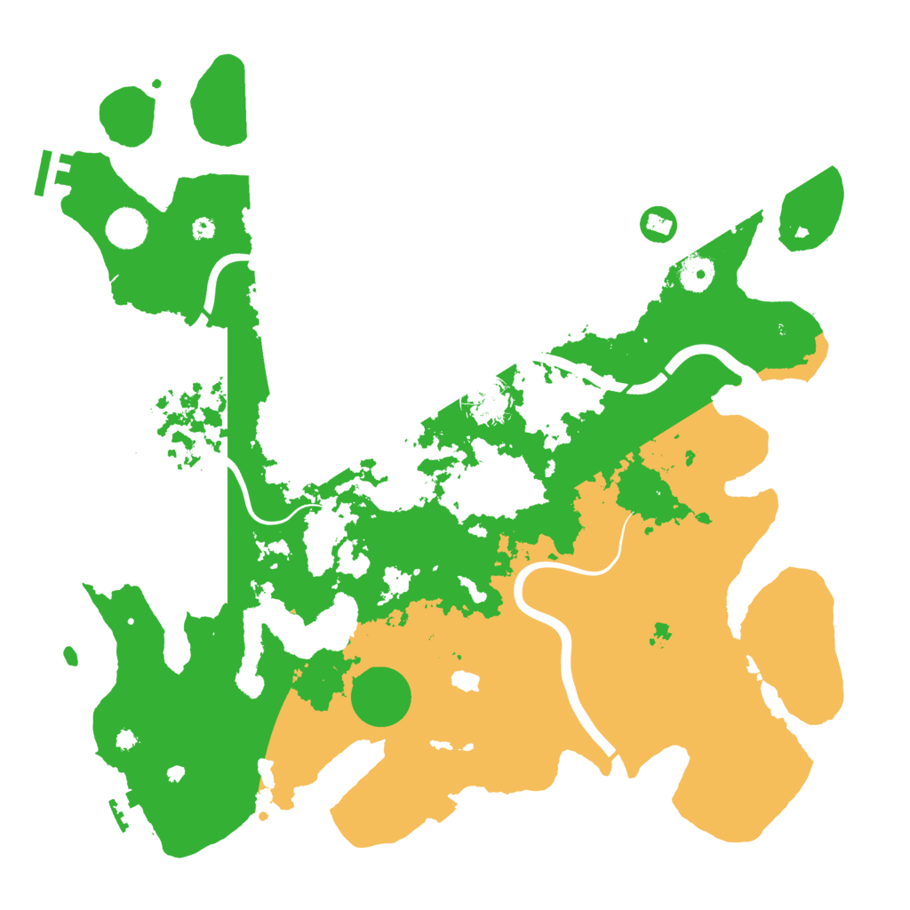 Biome Rust Map: Procedural Map, Size: 4000, Seed: 987687387