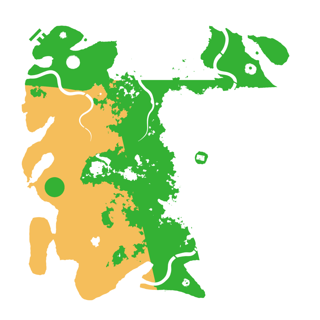 Biome Rust Map: Procedural Map, Size: 4250, Seed: 54721630