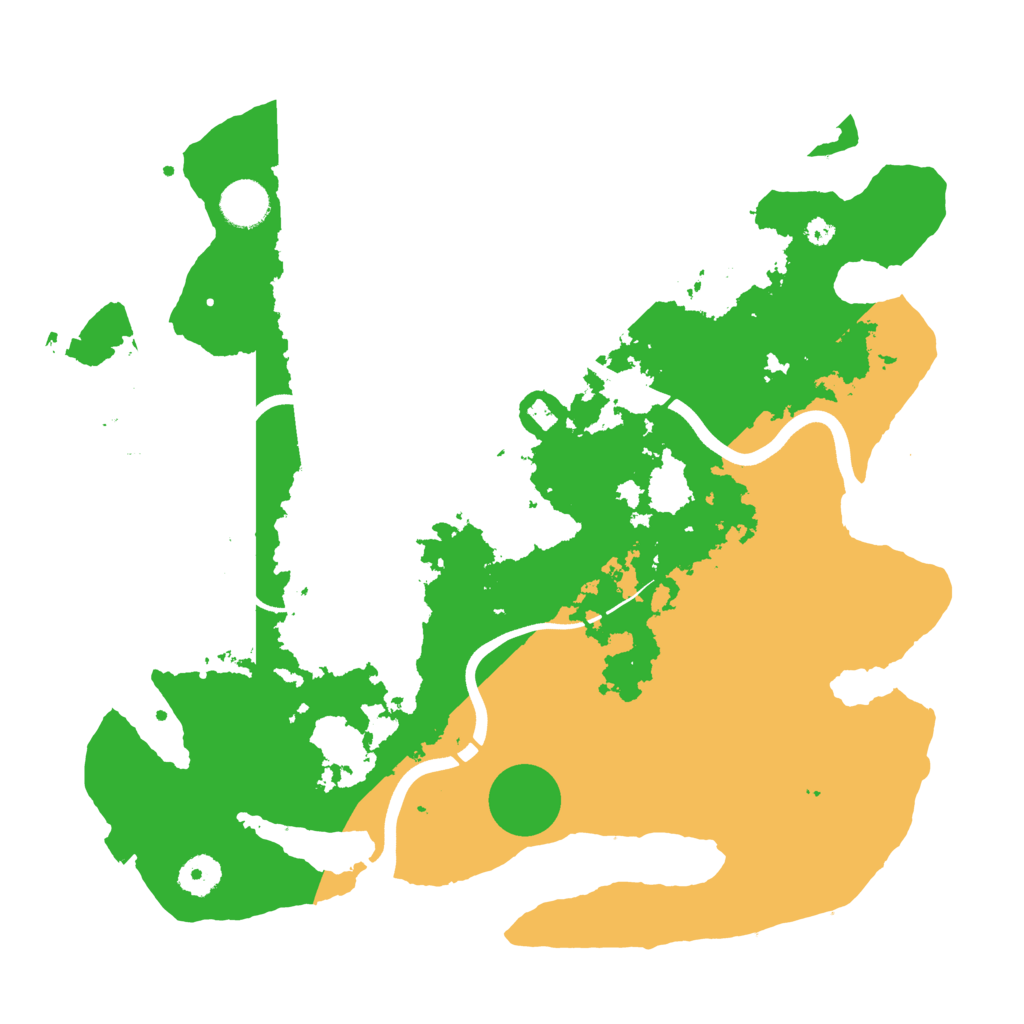 Biome Rust Map: Procedural Map, Size: 3750, Seed: 636776297