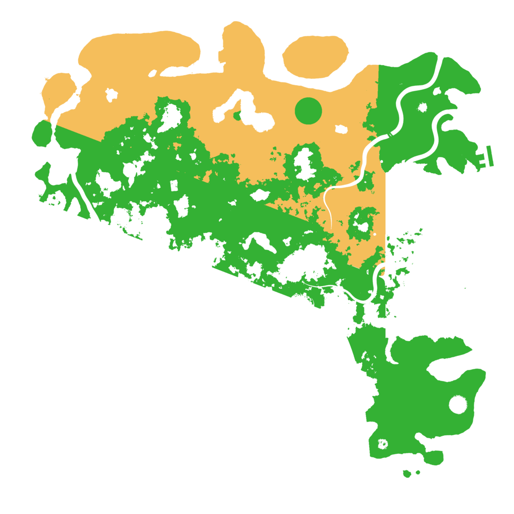 Biome Rust Map: Procedural Map, Size: 5000, Seed: 829646312