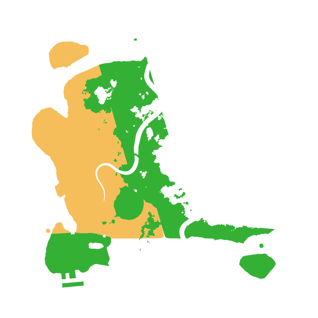 Biome Rust Map: Procedural Map, Size: 3000, Seed: 8061724