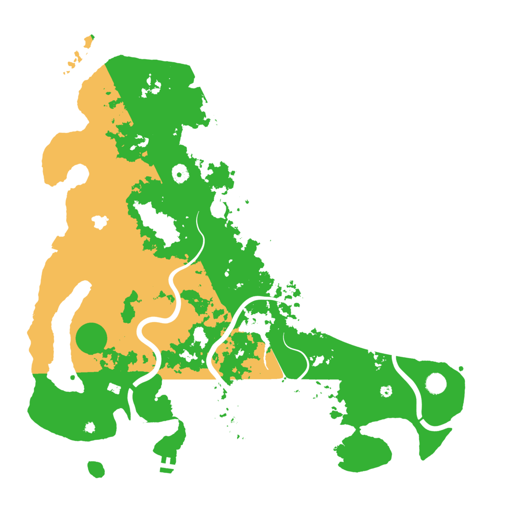 Biome Rust Map: Procedural Map, Size: 4250, Seed: 1192060413