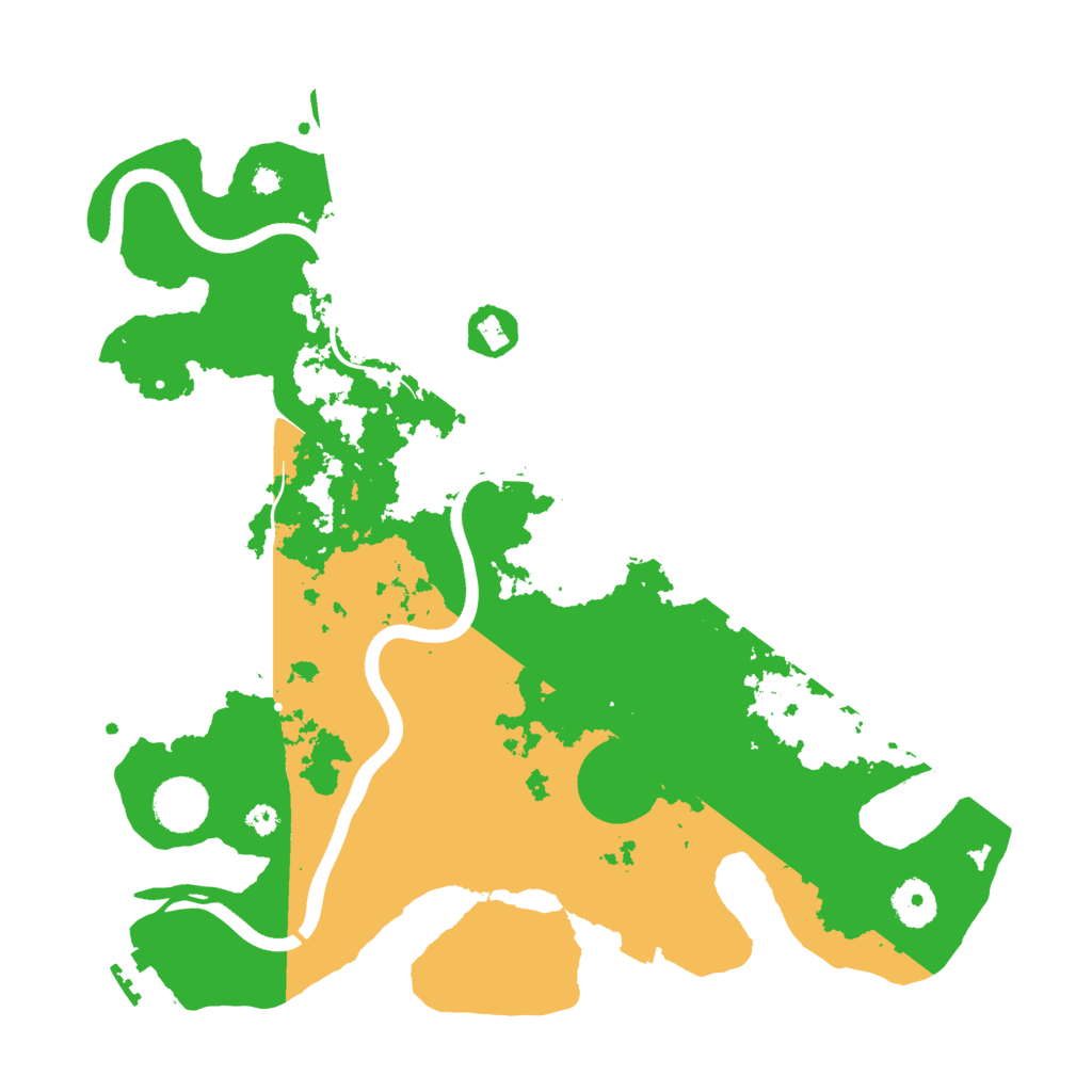 Biome Rust Map: Procedural Map, Size: 3600, Seed: 675