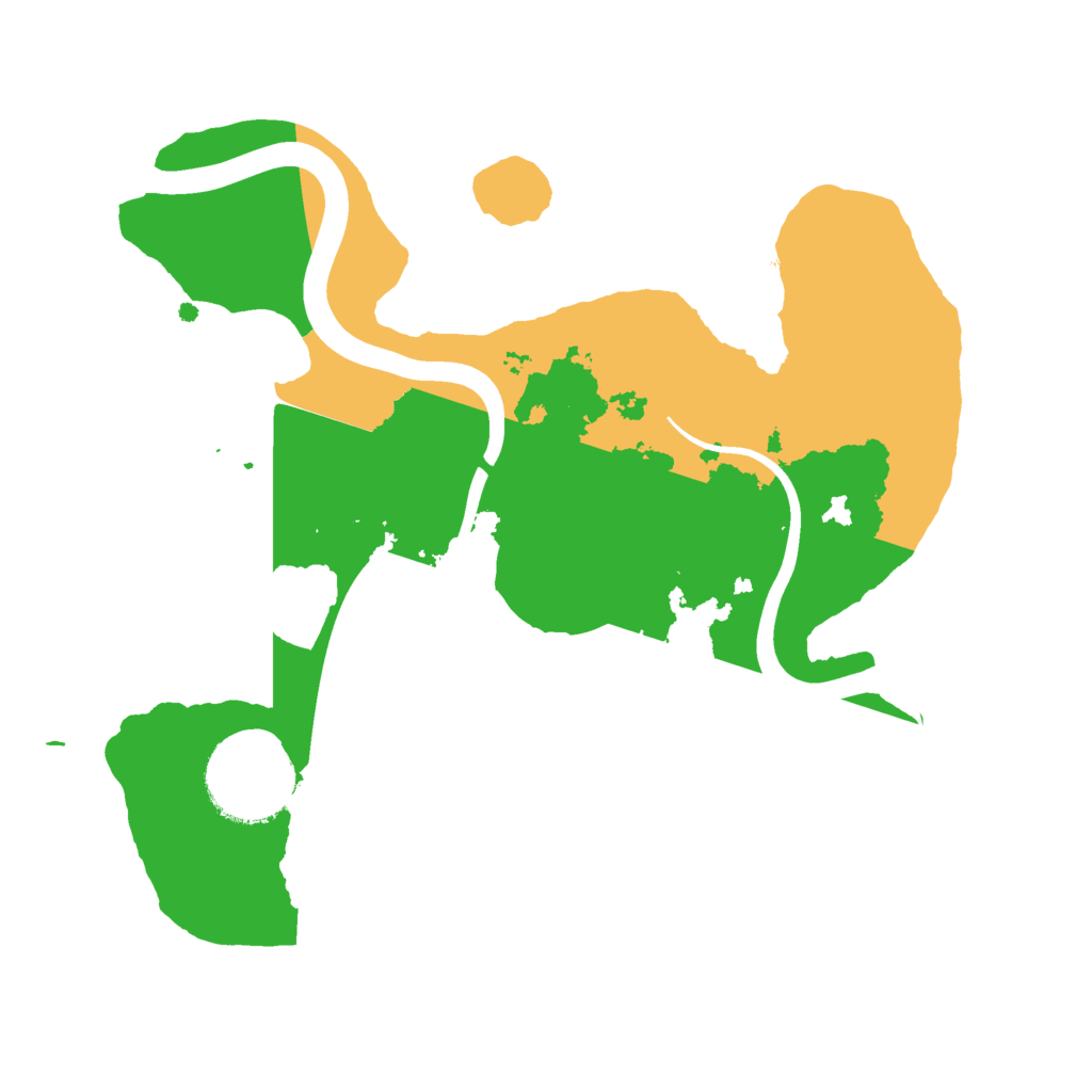 Biome Rust Map: Procedural Map, Size: 2250, Seed: 1301439163