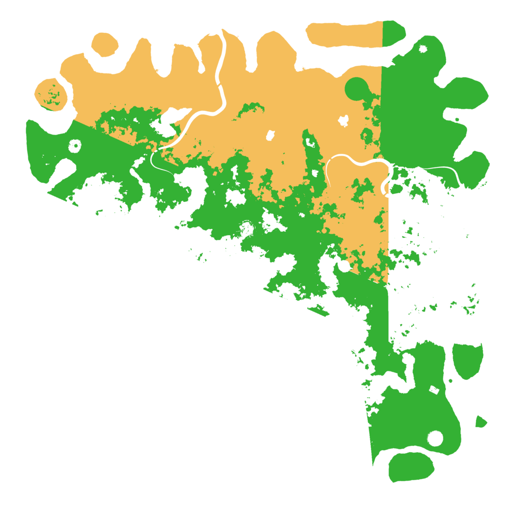 Biome Rust Map: Procedural Map, Size: 5800, Seed: 6555126