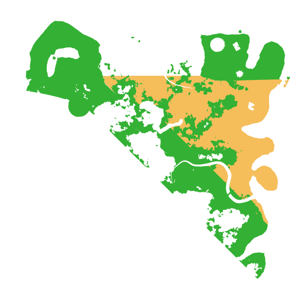 Biome Rust Map: Procedural Map, Size: 4000, Seed: 1465126041