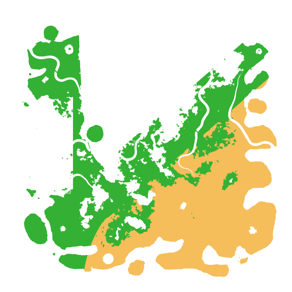 Biome Rust Map: Procedural Map, Size: 4800, Seed: 1237798065