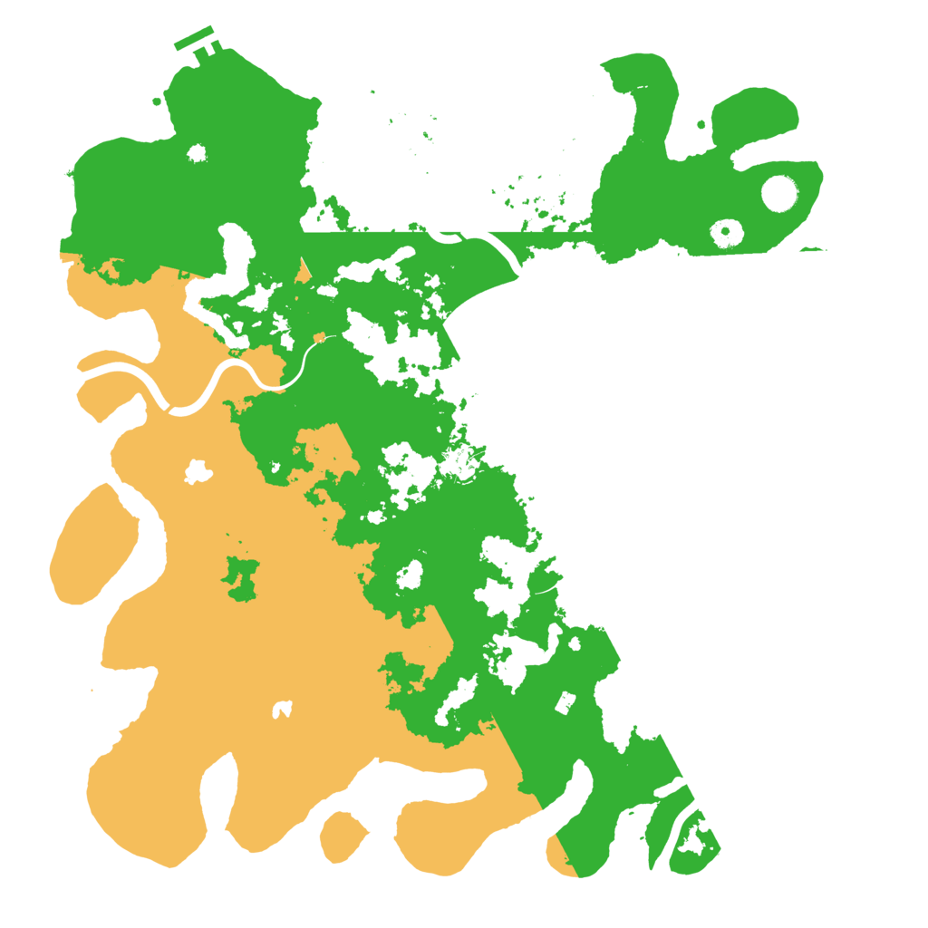 Biome Rust Map: Procedural Map, Size: 4500, Seed: 1671309848