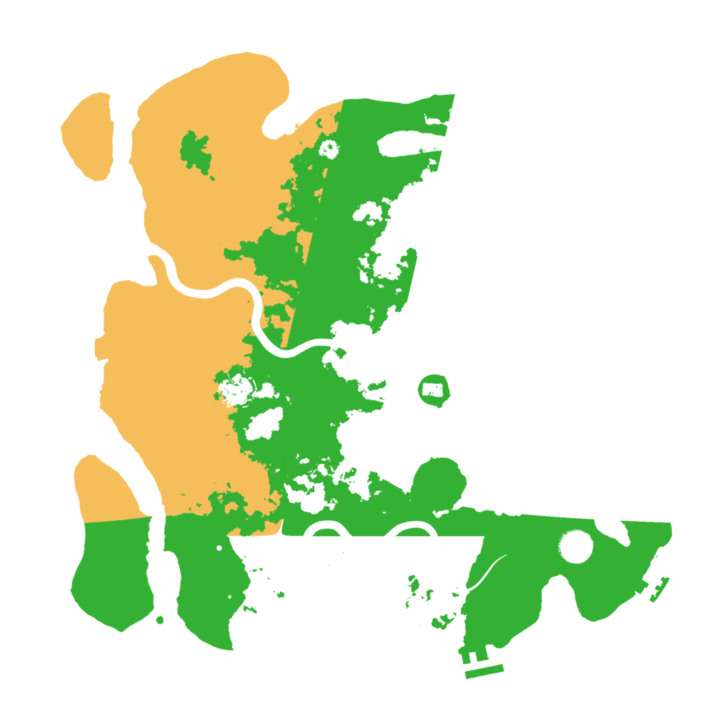 Biome Rust Map: Procedural Map, Size: 3750, Seed: 347430414