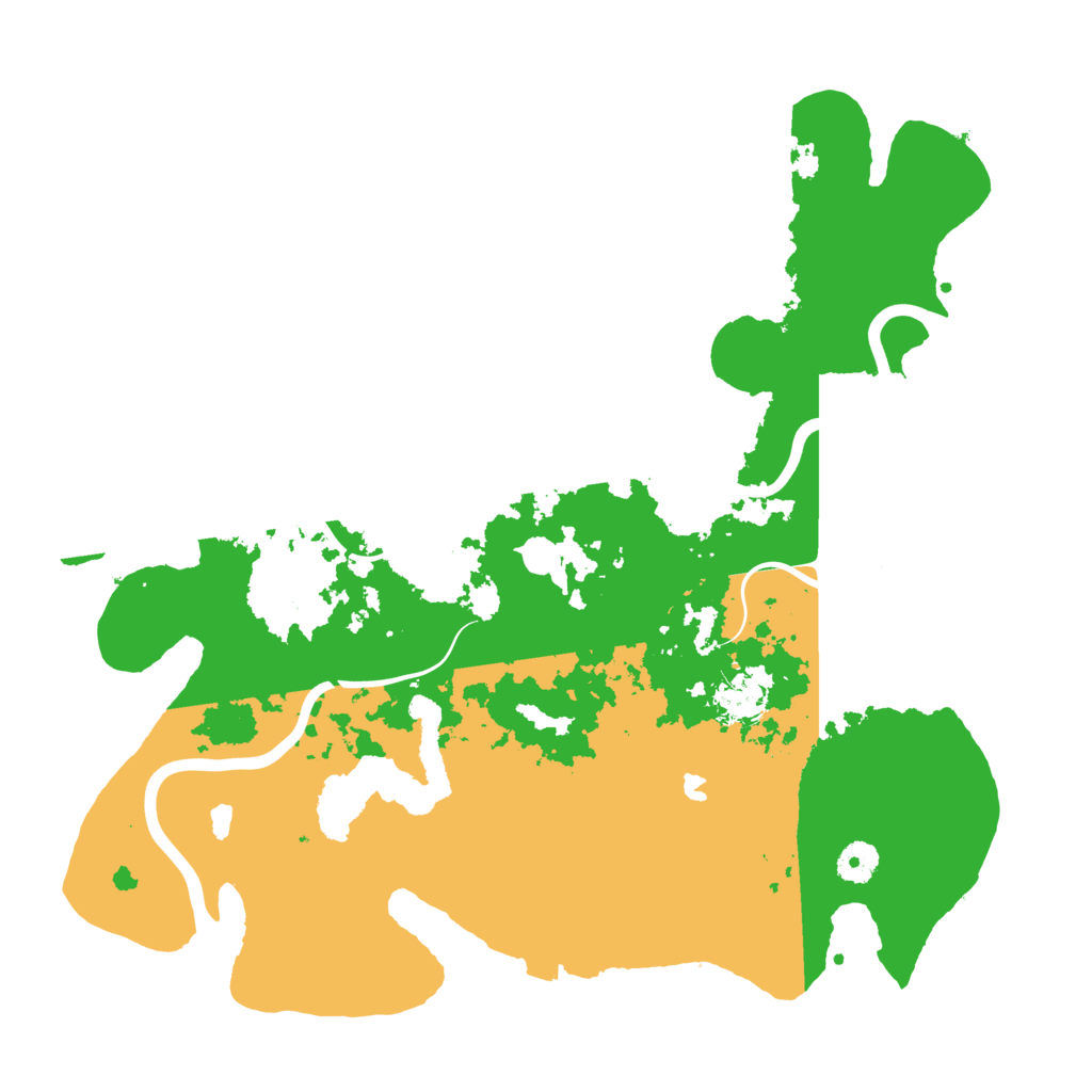 Biome Rust Map: Procedural Map, Size: 4000, Seed: 338090935