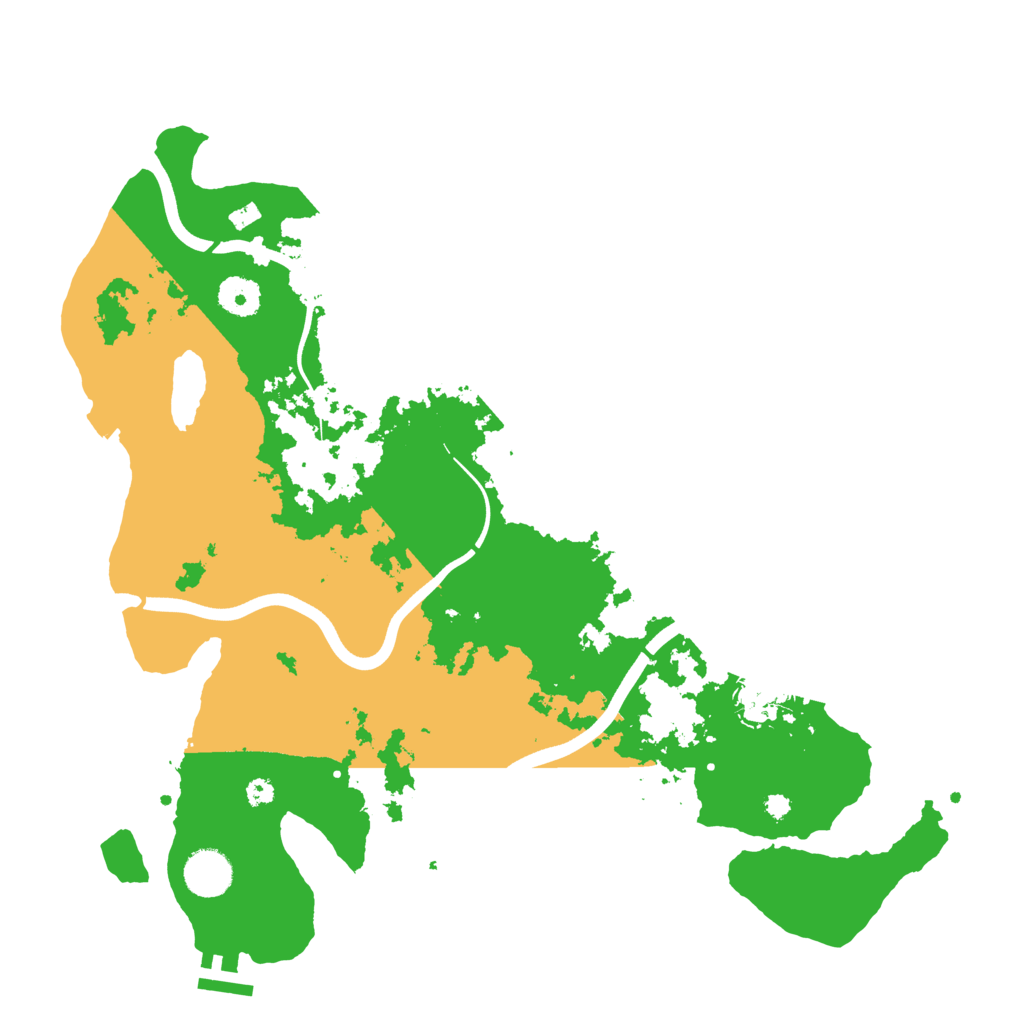Biome Rust Map: Procedural Map, Size: 3750, Seed: 1267091019