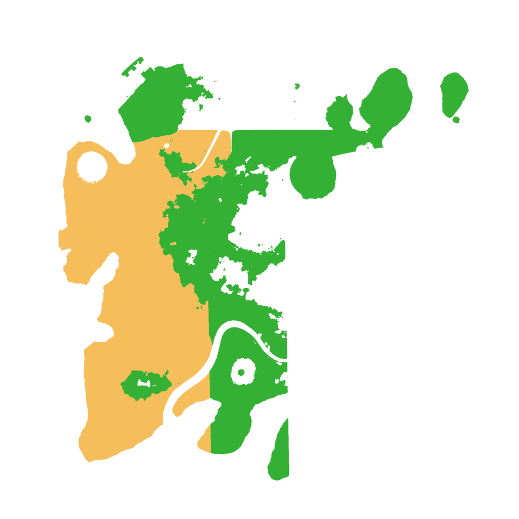Biome Rust Map: Procedural Map, Size: 3000, Seed: 449376420