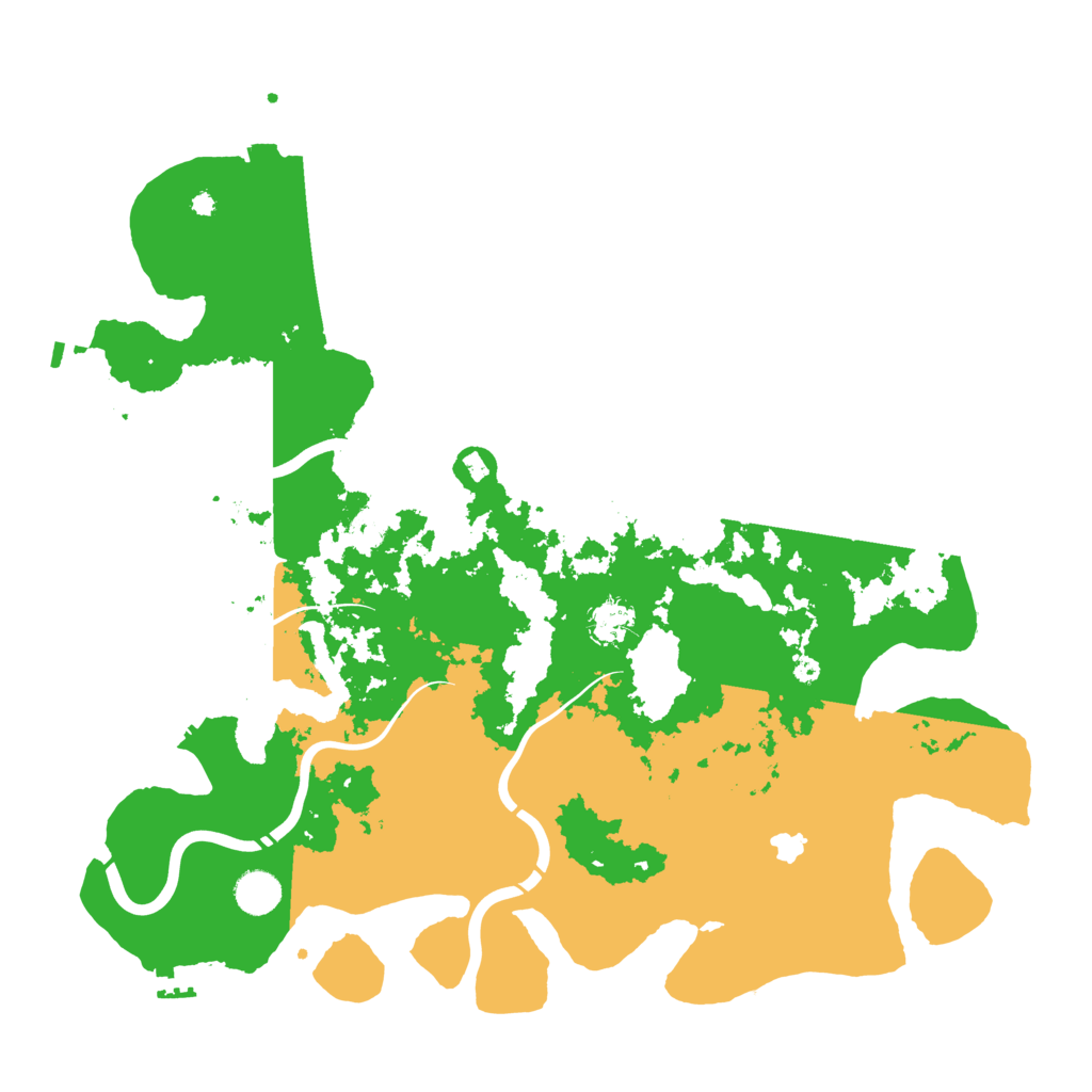 Biome Rust Map: Procedural Map, Size: 4250, Seed: 54039301