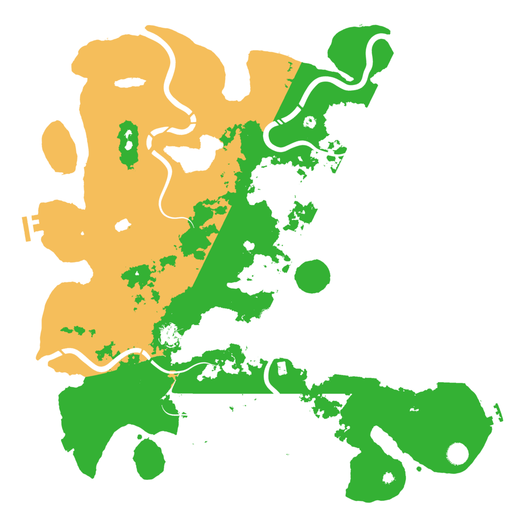 Biome Rust Map: Procedural Map, Size: 4250, Seed: 1295851138