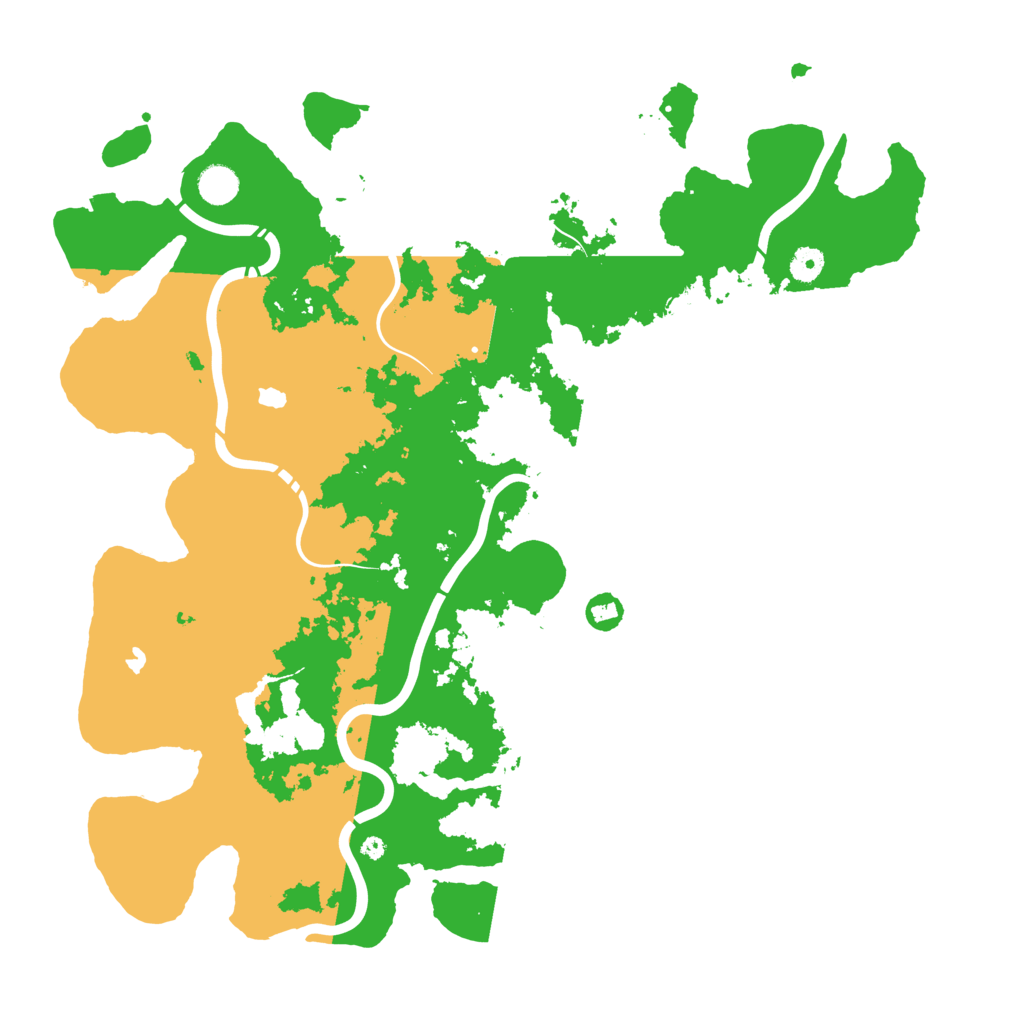 Biome Rust Map: Procedural Map, Size: 4500, Seed: 28878