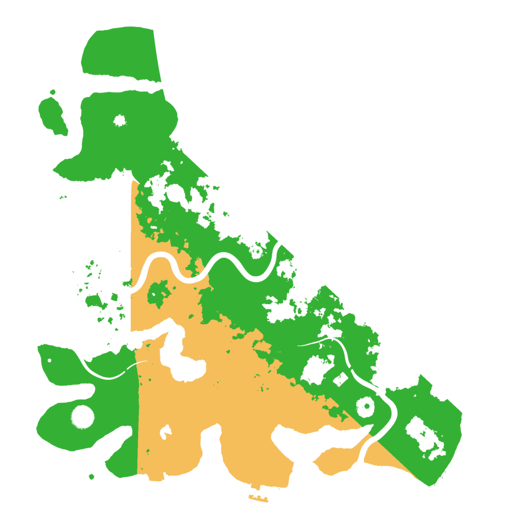 Biome Rust Map: Procedural Map, Size: 4000, Seed: 23354