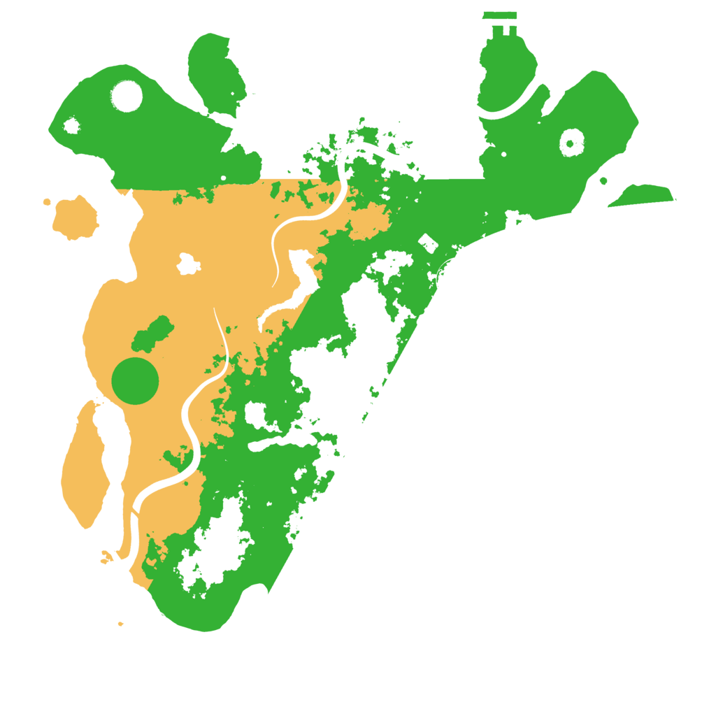 Biome Rust Map: Procedural Map, Size: 4000, Seed: 756737133