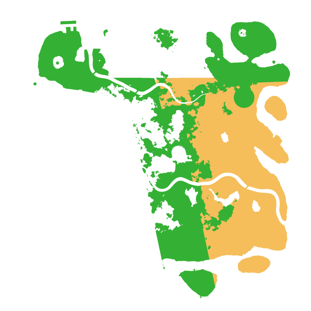 Biome Rust Map: Procedural Map, Size: 4000, Seed: 10120263