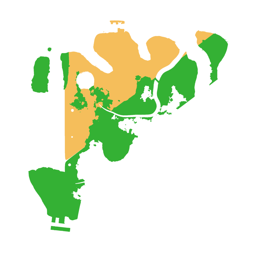 Biome Rust Map: Procedural Map, Size: 2700, Seed: 1022425616