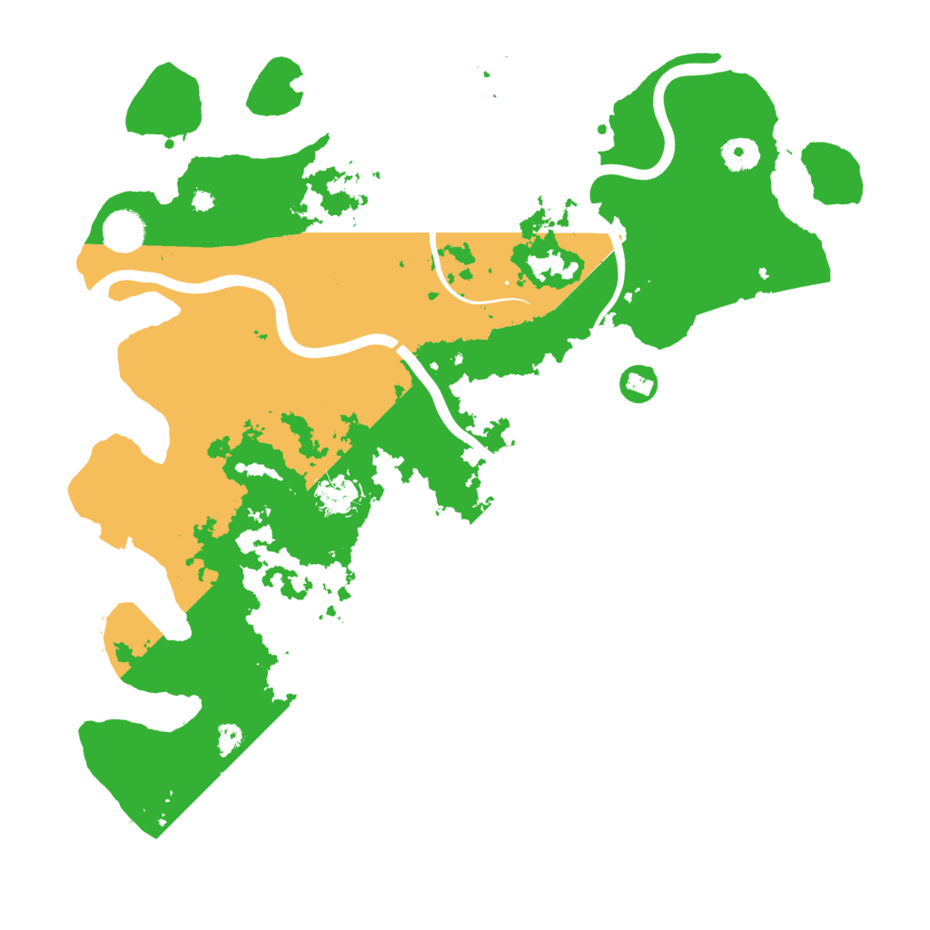 Biome Rust Map: Procedural Map, Size: 3900, Seed: 226601410