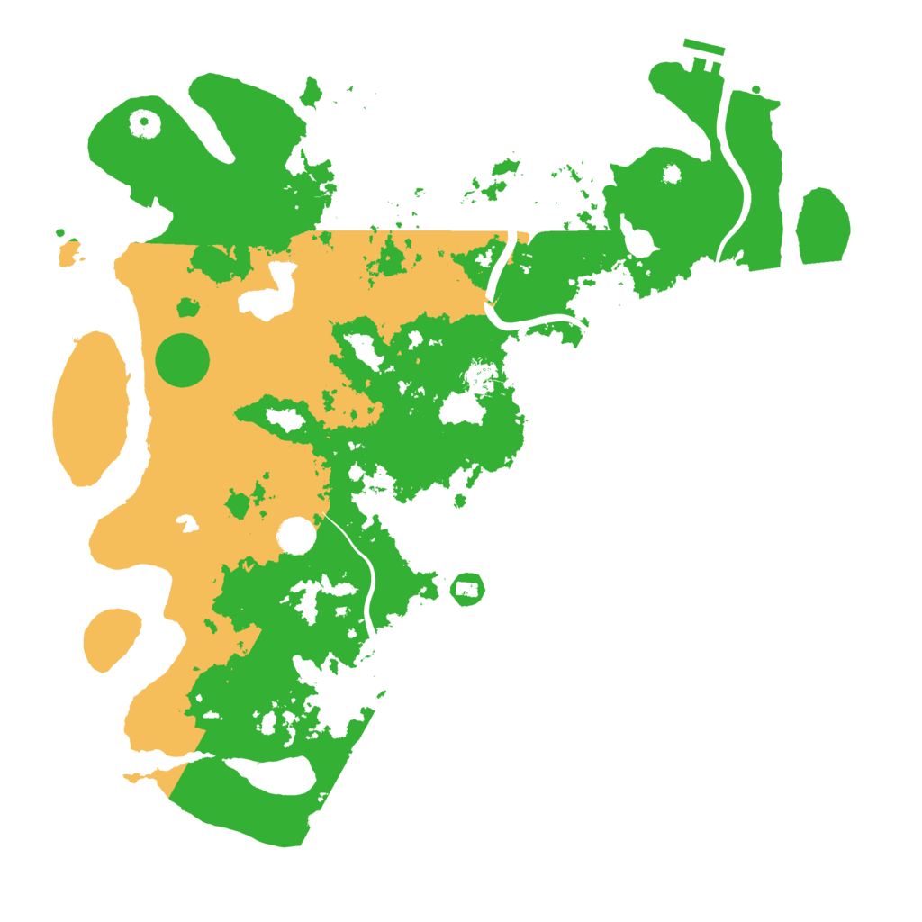 Biome Rust Map: Procedural Map, Size: 4500, Seed: 1012026