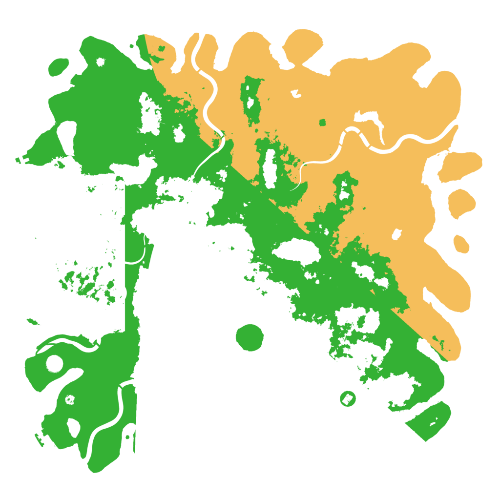 Biome Rust Map: Procedural Map, Size: 5200, Seed: 948372849