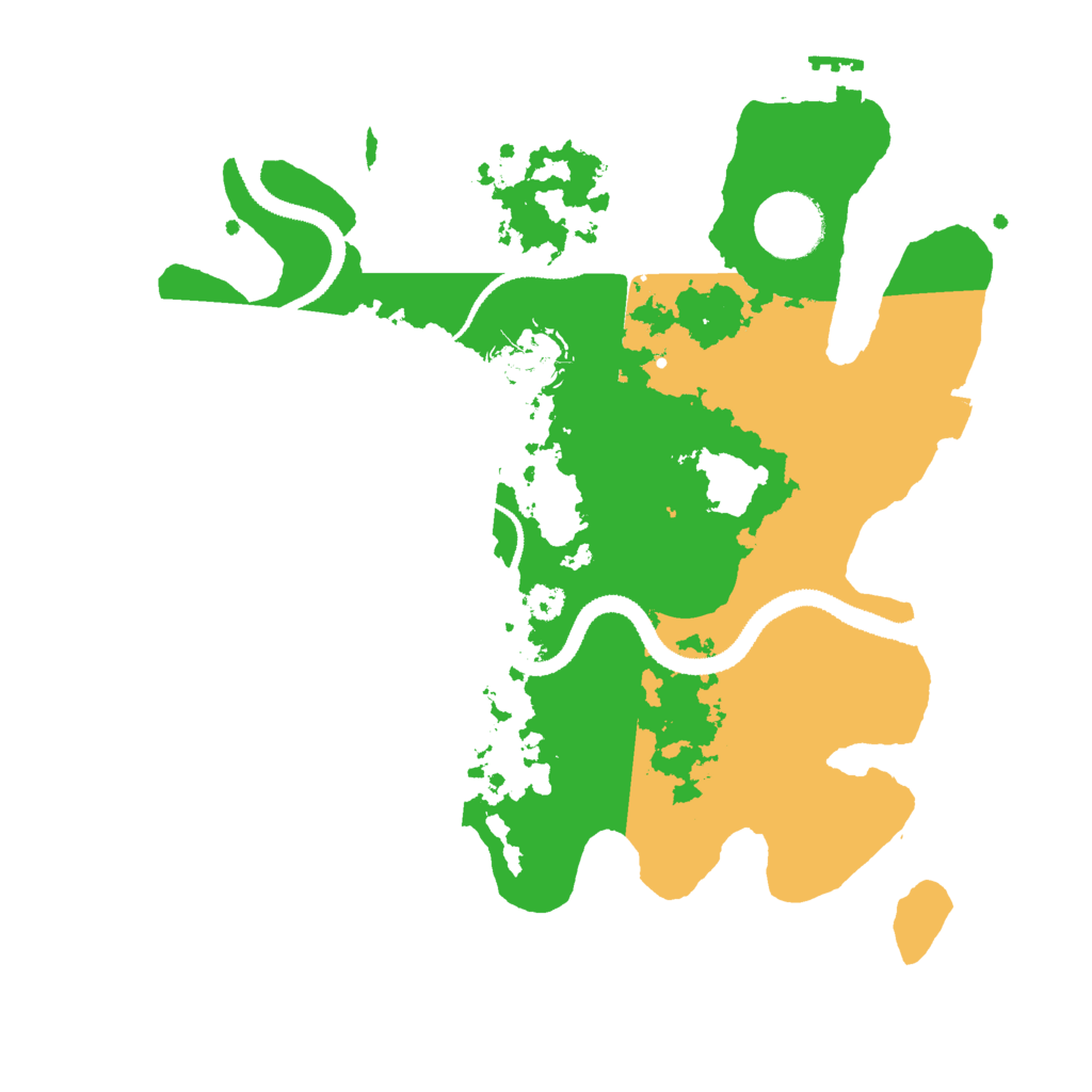 Biome Rust Map: Procedural Map, Size: 3000, Seed: 289313865