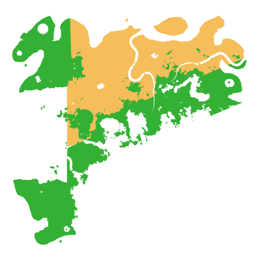 Biome Rust Map: Procedural Map, Size: 4500, Seed: 633534852