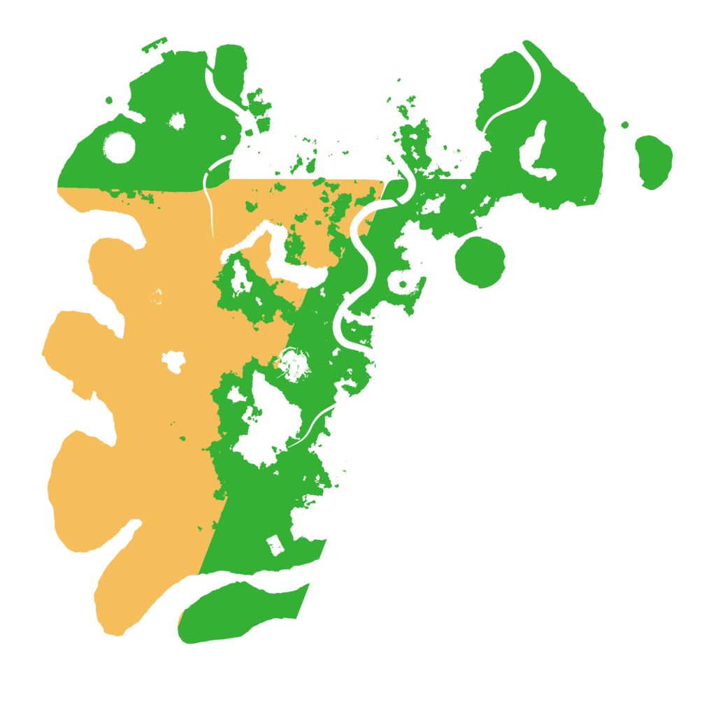Biome Rust Map: Procedural Map, Size: 4000, Seed: 123434247