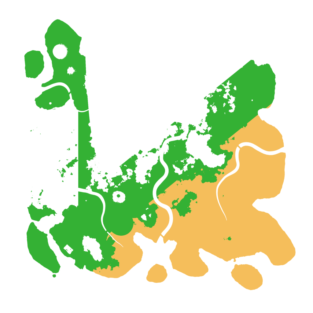 Biome Rust Map: Procedural Map, Size: 3750, Seed: 884981309