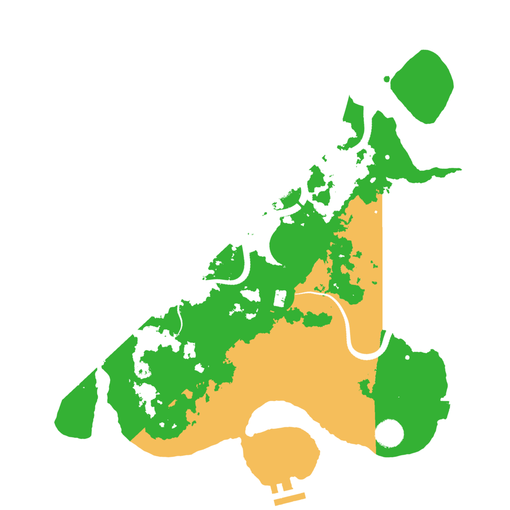 Biome Rust Map: Procedural Map, Size: 3250, Seed: 1481926352