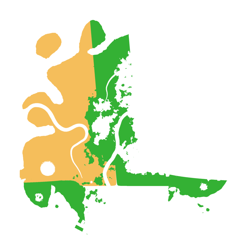 Biome Rust Map: Procedural Map, Size: 3000, Seed: 50022
