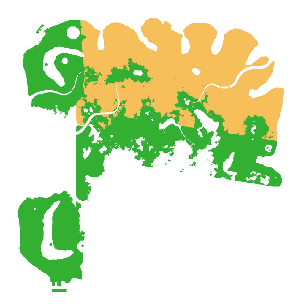 Biome Rust Map: Procedural Map, Size: 4250, Seed: 2137373846