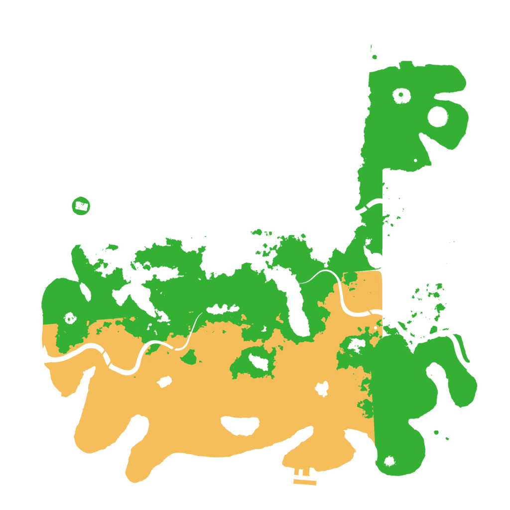Biome Rust Map: Procedural Map, Size: 4500, Seed: 1548197439