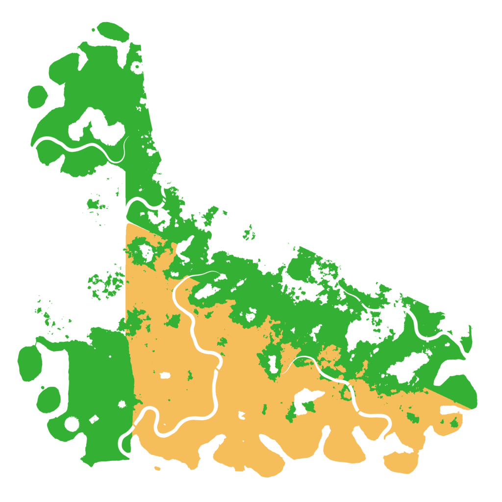 Biome Rust Map: Procedural Map, Size: 6000, Seed: 635566721