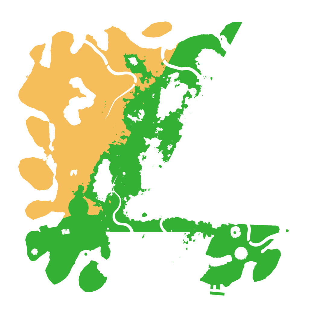 Biome Rust Map: Procedural Map, Size: 4250, Seed: 912209946
