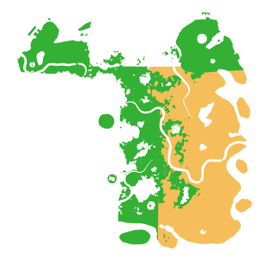 Biome Rust Map: Procedural Map, Size: 4800, Seed: 383880522